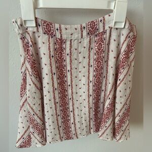 Floral lisakai skater skirt